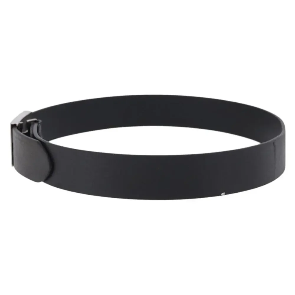Fendi Leather Belt Black